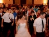 Bride and Wedding Reception Guests Enjoy Dancing to Live Music of Detroit Big Band
