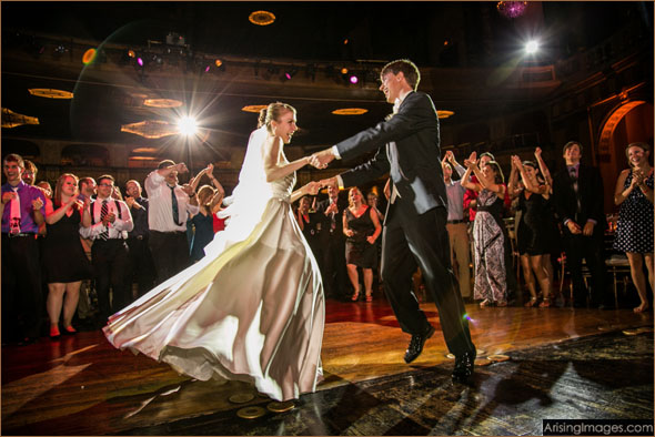 Best Detroit Wedding Band Delights Bride and Groom at Wedding Reception